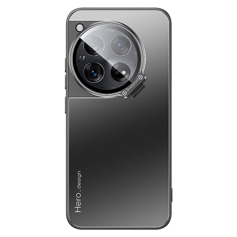 For OnePlus 12 5G Case Built-in Lens Film Hidden Kickstand Phone Cover Support Magnetic Car Mount For OnePlus 12 5G Case Built-in Lens Film Hidden Kickstand Phone Cover Support Magnetic Car Mount